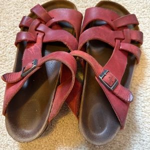 Red Birkenstock